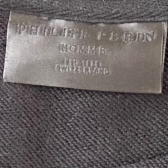 Philipp Plein Crystal Rhinestone Half Skull Hoodie *Black* Sz XL - Picture 10 of 14